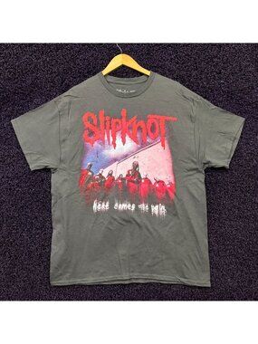 Slipknot Here Comes The Pain Tour Art Heavy Metal T-Shirt XL